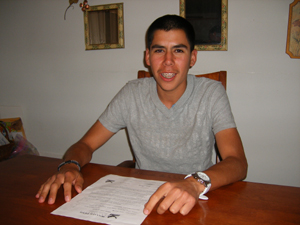 Zach Chavez received two first-team all-district honors in his high school career