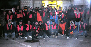 The Statesmen assisted with security and parking for the 16th year in a row