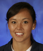 Kyra English guided the navy and gold in all eight of the team's competitions