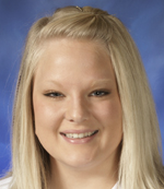 Katy Hingtgen closed out her collegiate career with six kills Saturday