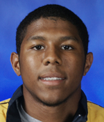 Ishmael Rempson led the navy and gold with a sixth-place finish at 157 pounds