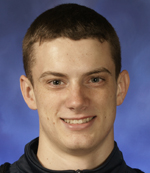 Sam Taylor tied for first place in the high jump at 5-10.75