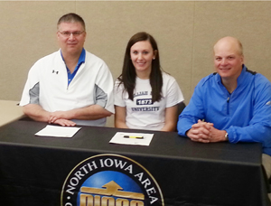 Alexandria Eckenrod was a national qualifier for NIACC as a freshman
