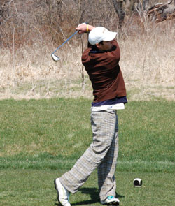 Gavin Miles finished the four-round tournament tied for 14th at 303, including shooting a three-under 69 Saturday