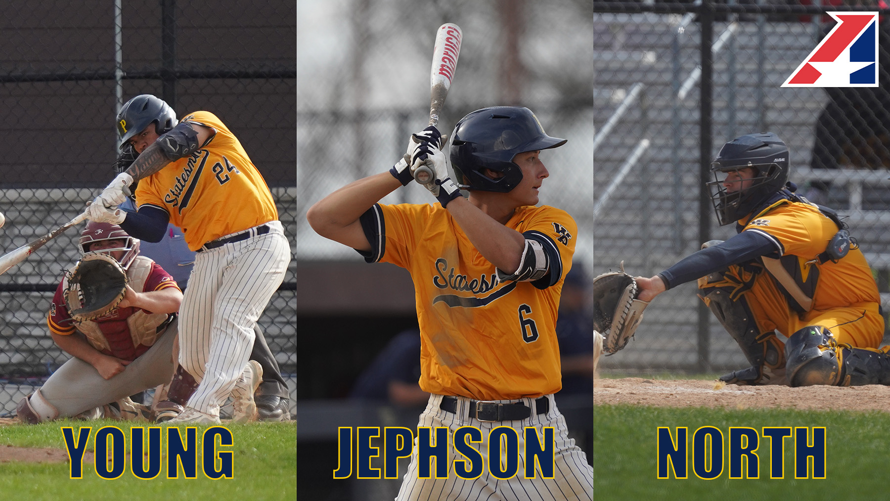 Trio All Collect Second-Team All-Heart Recognition