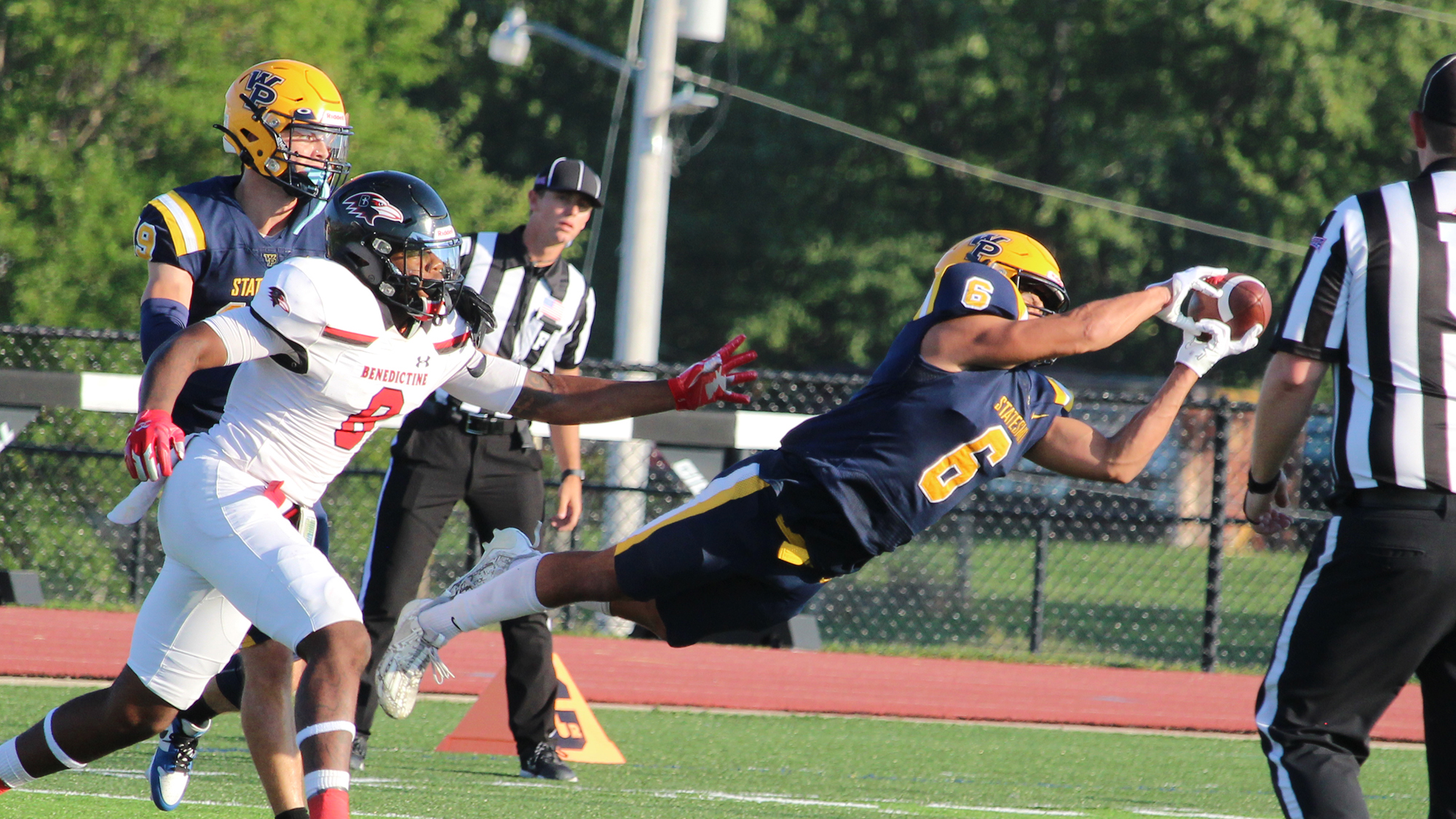 Three Picks by Huerta as William Penn Falls Short in Low-Scoring Affair with BC