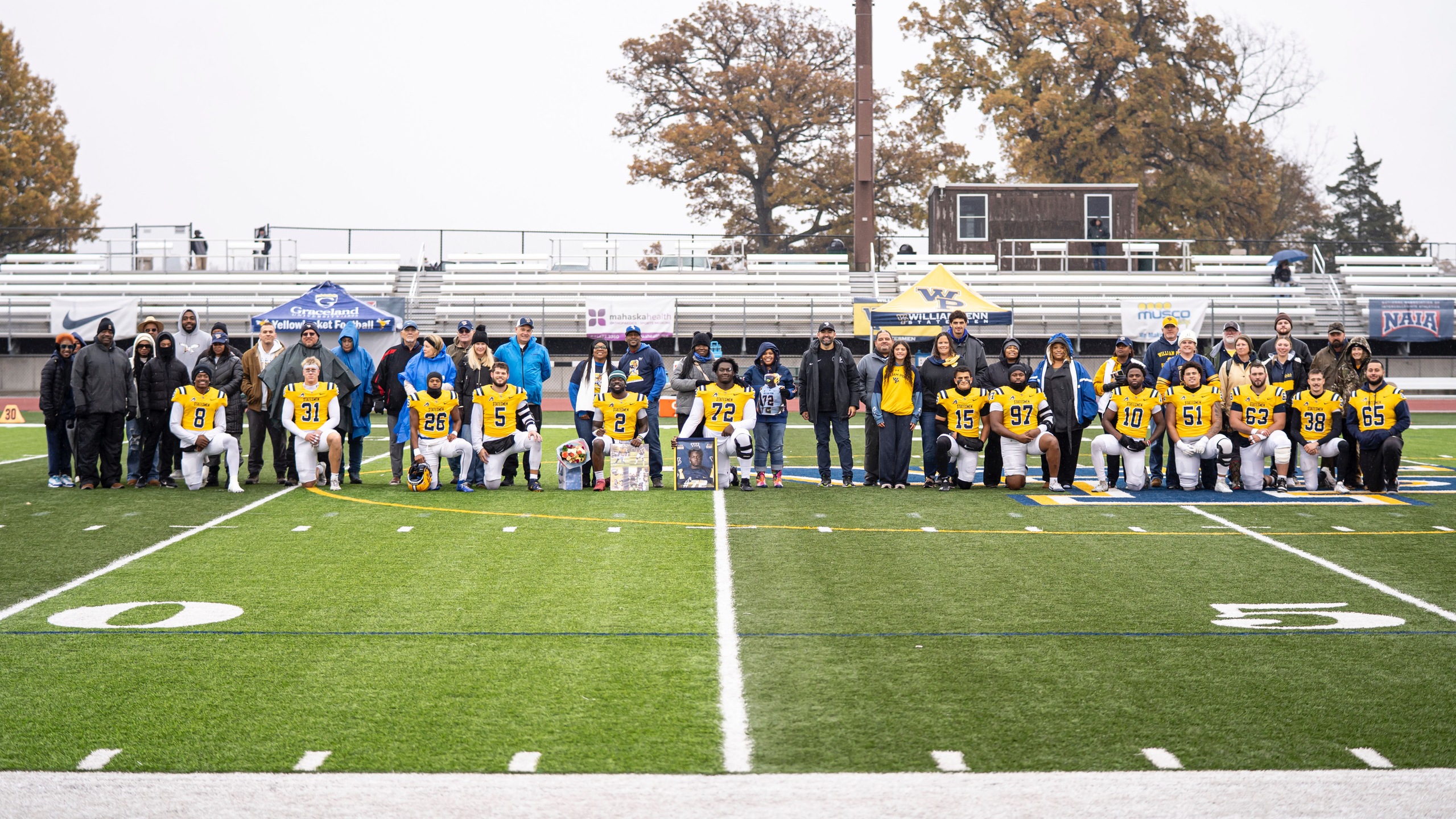 Statesmen Swat Yellowjackets: William Penn Defeats Graceland for Ninth Win of Season