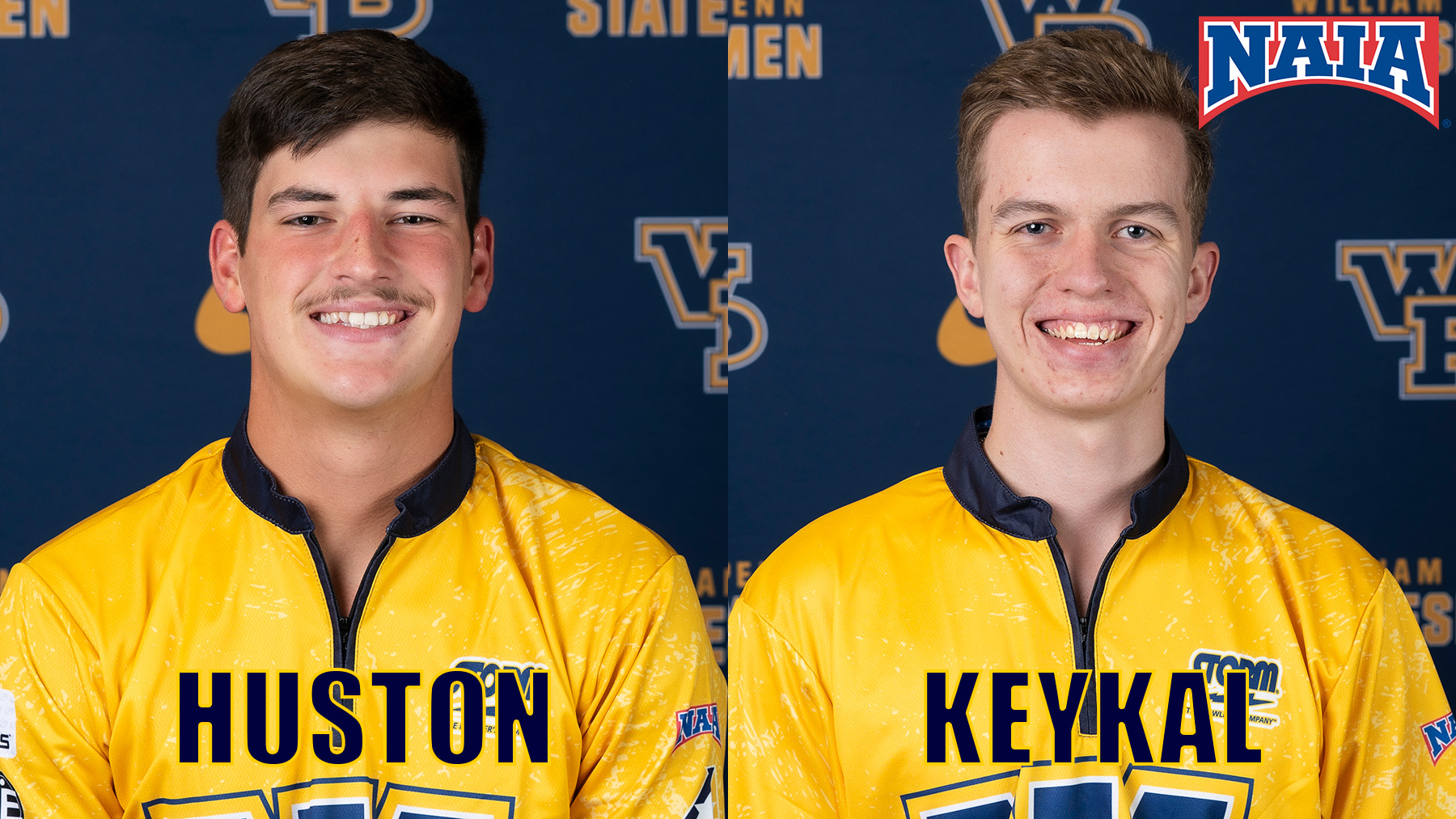 Keykal, Huston Earn NAIA Scholar-Athlete Honors