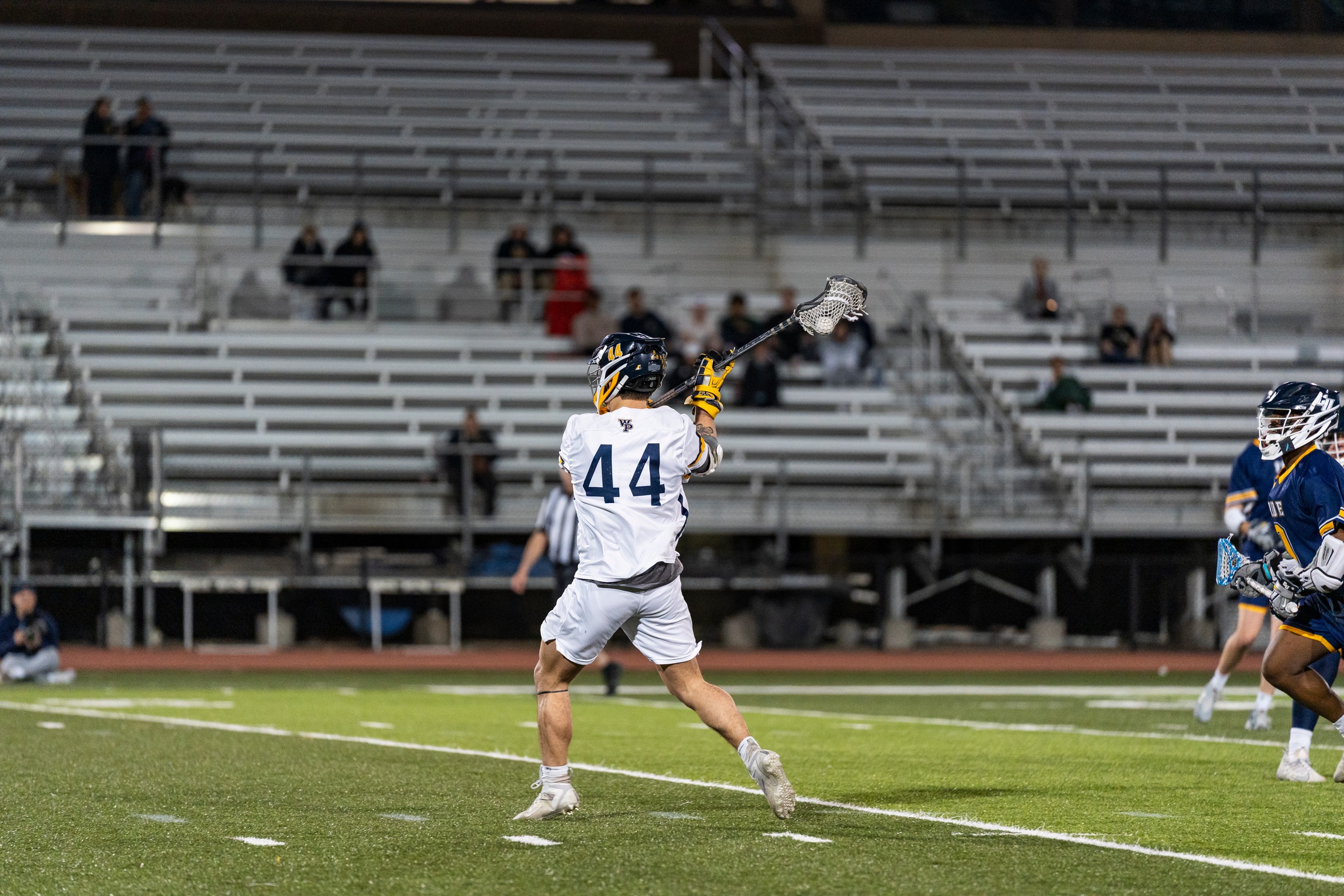 Statesmen Roll Past William Woods in an 18-7 Triumph