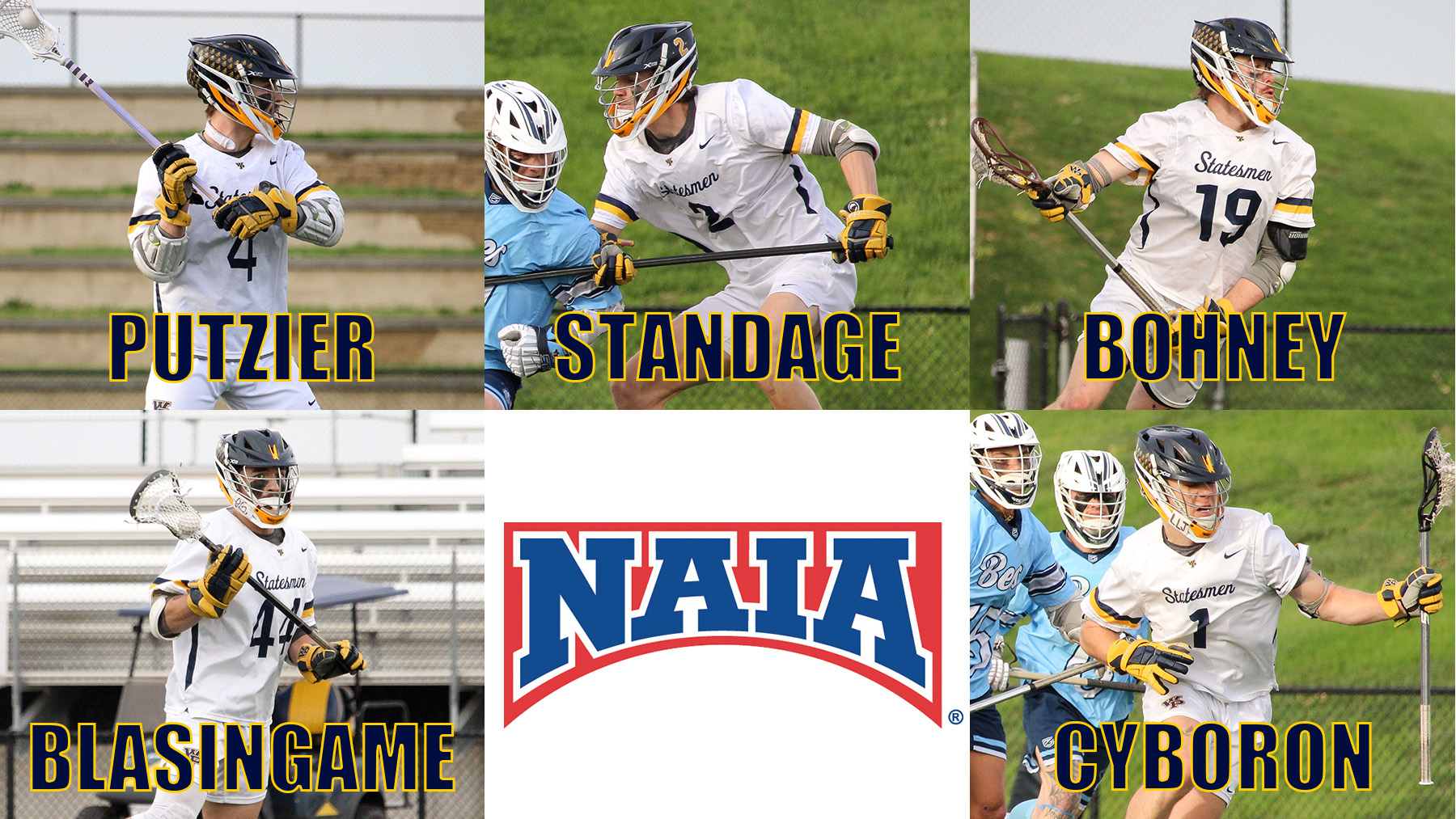 Five Chosen for All-America Teams