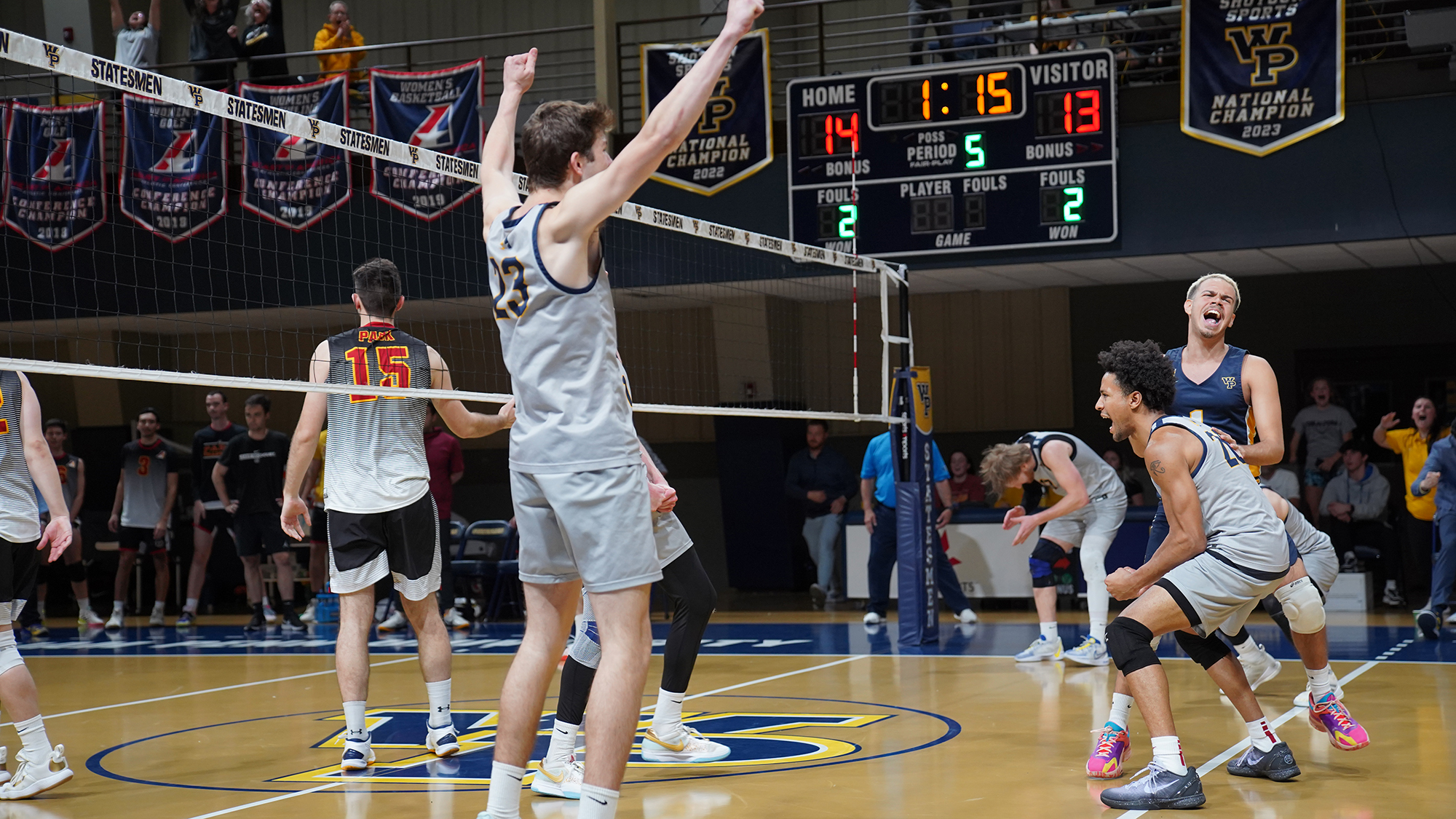 Statesmen Finally Win Five-Set Match, Advance to Heart Final