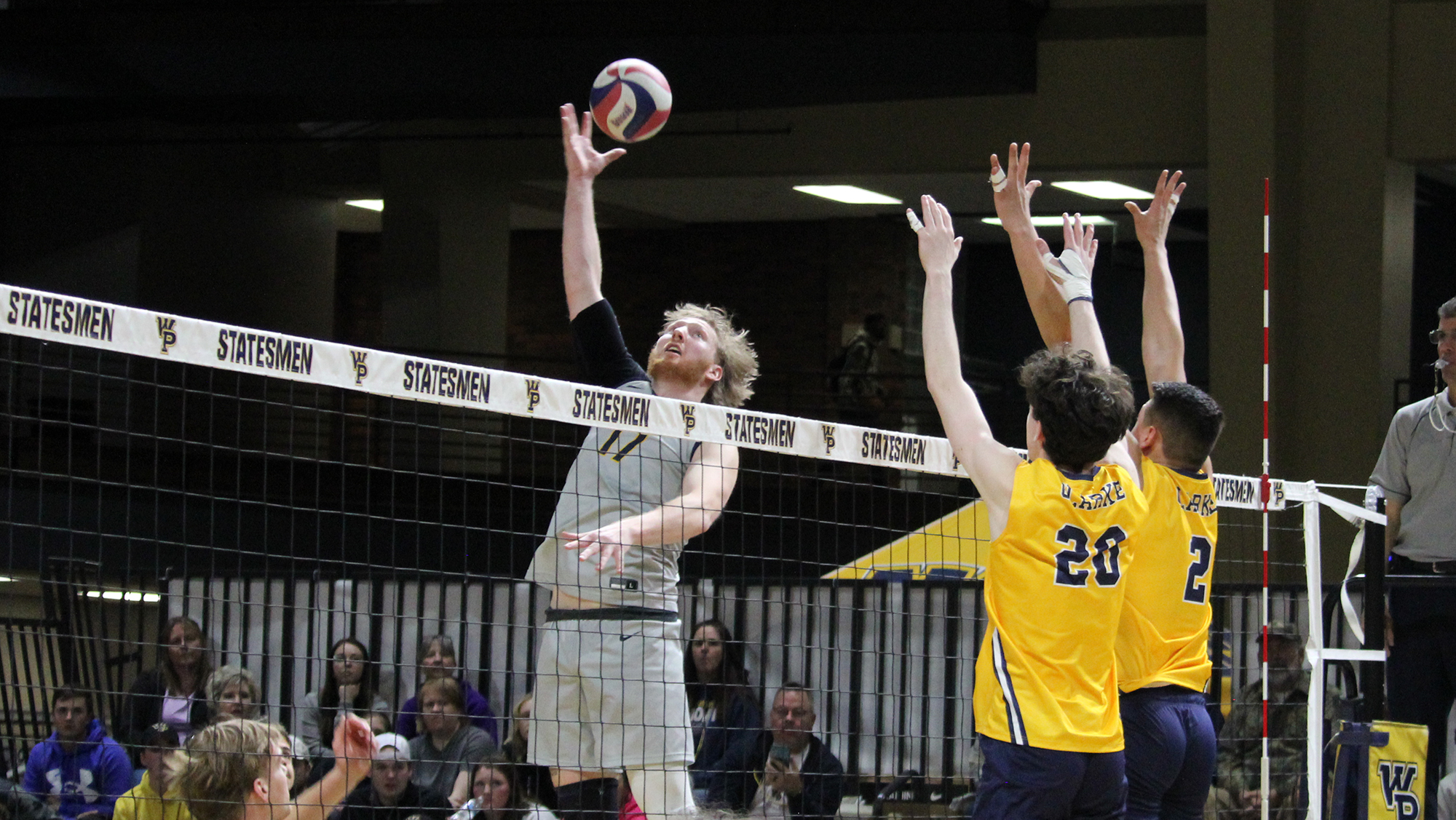 Statesmen Cruise Past Clarke in Home Opener