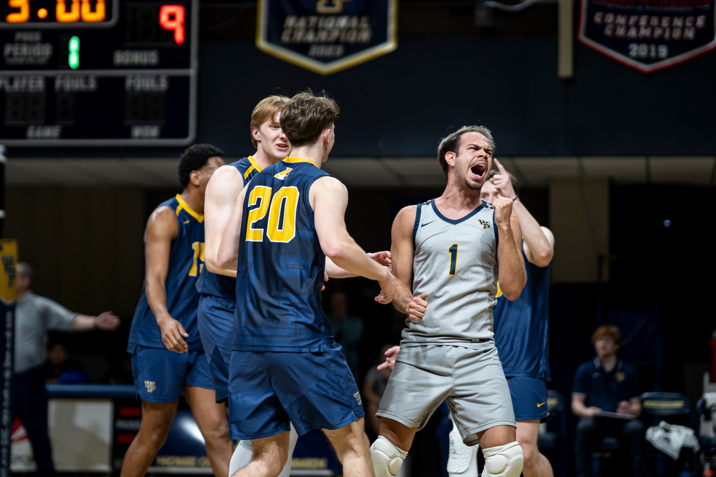 Statesmen Sweep Dordt in Heart Conference Action