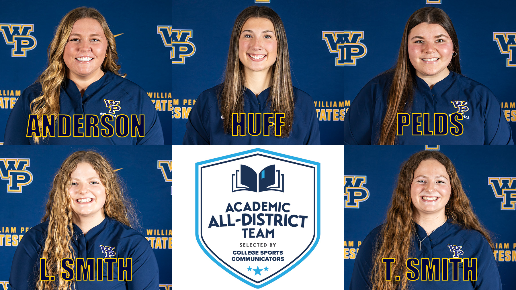 Five Garner CSC Academic All-District Laurels
