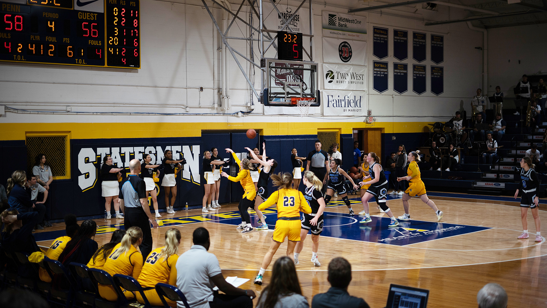 Statesmen Halt Losing Streak by Toppling Peru State