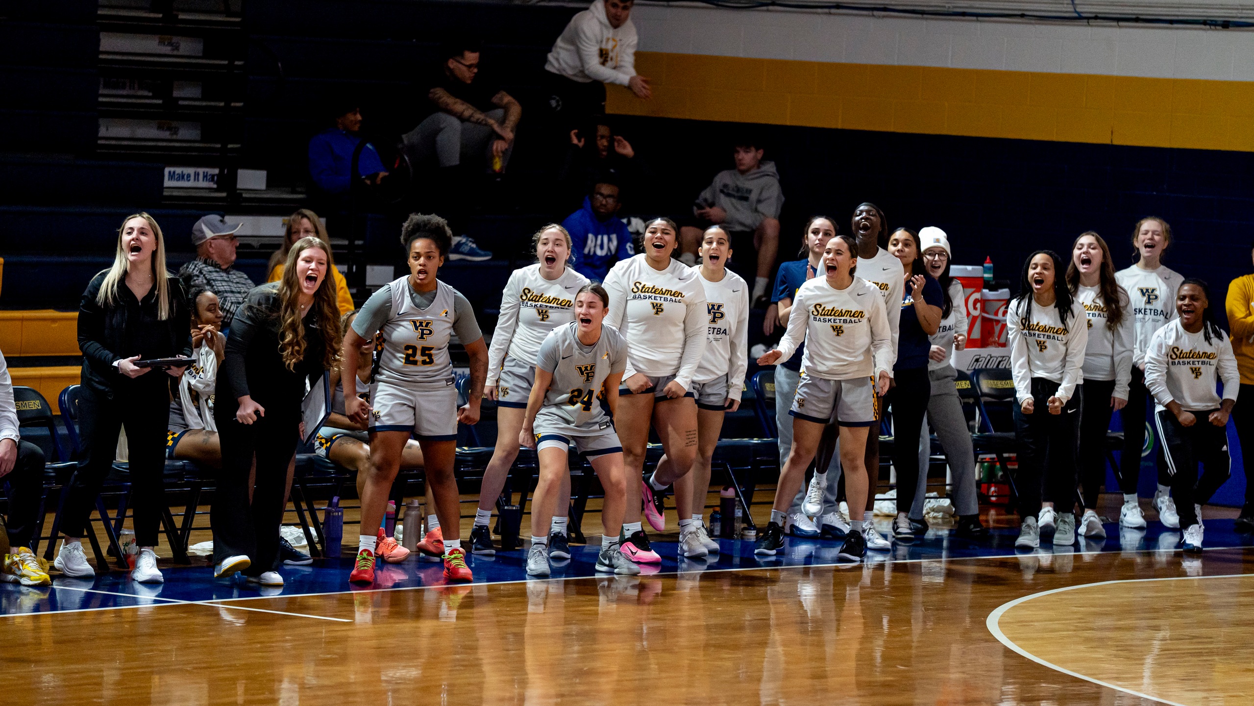 Statesmen Dominate William Jewell 58-30 on the Road