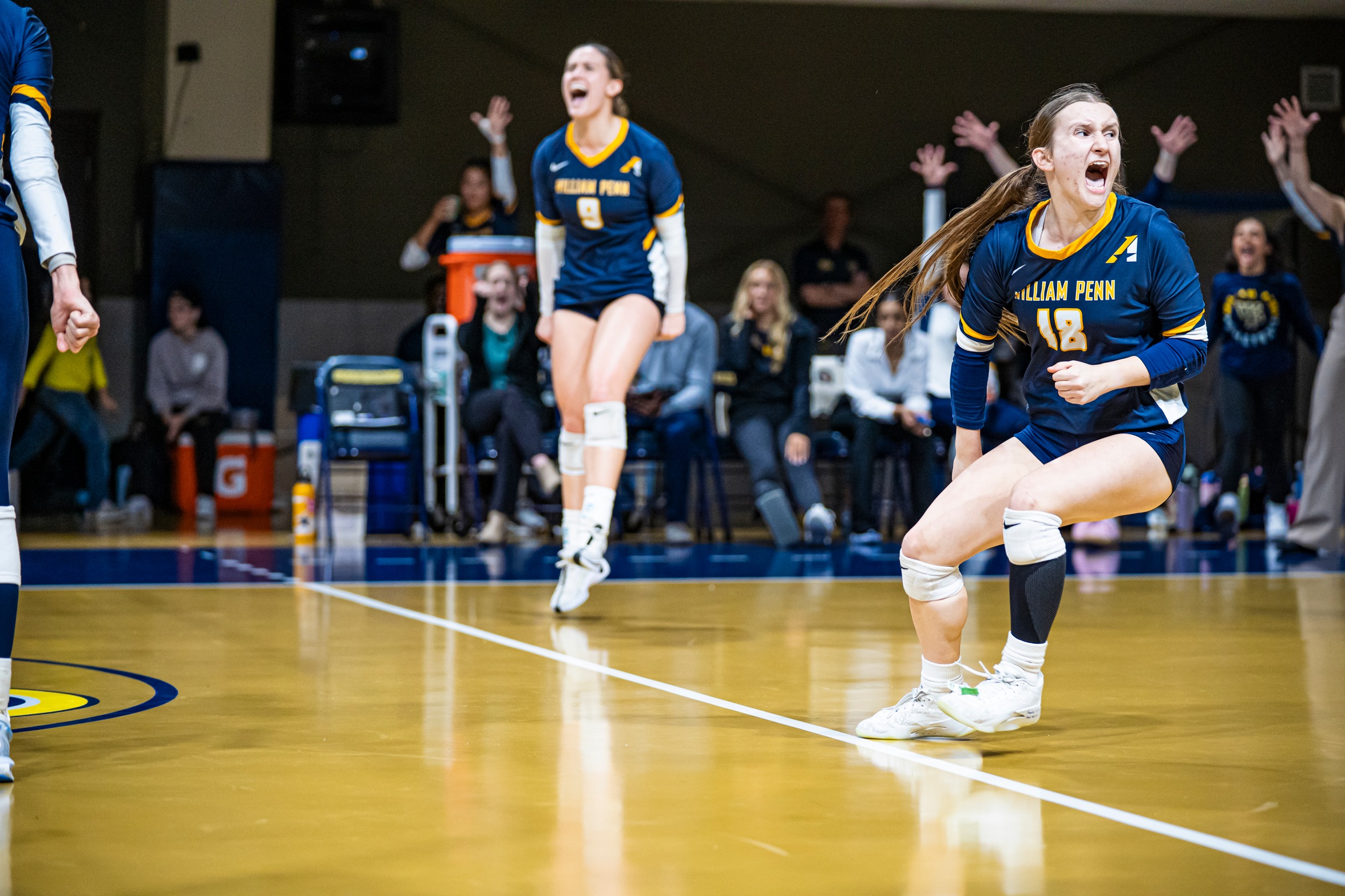 WPU Battles Hard but Drops to Baker in Five-Set Thriller