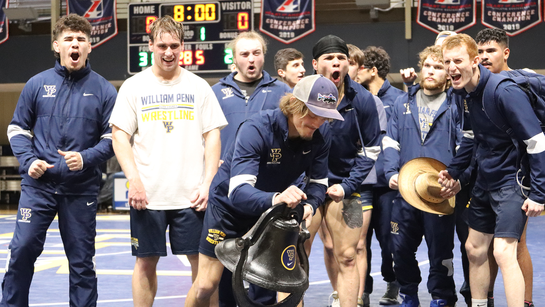 WPU is now third in the Heart with 111 points