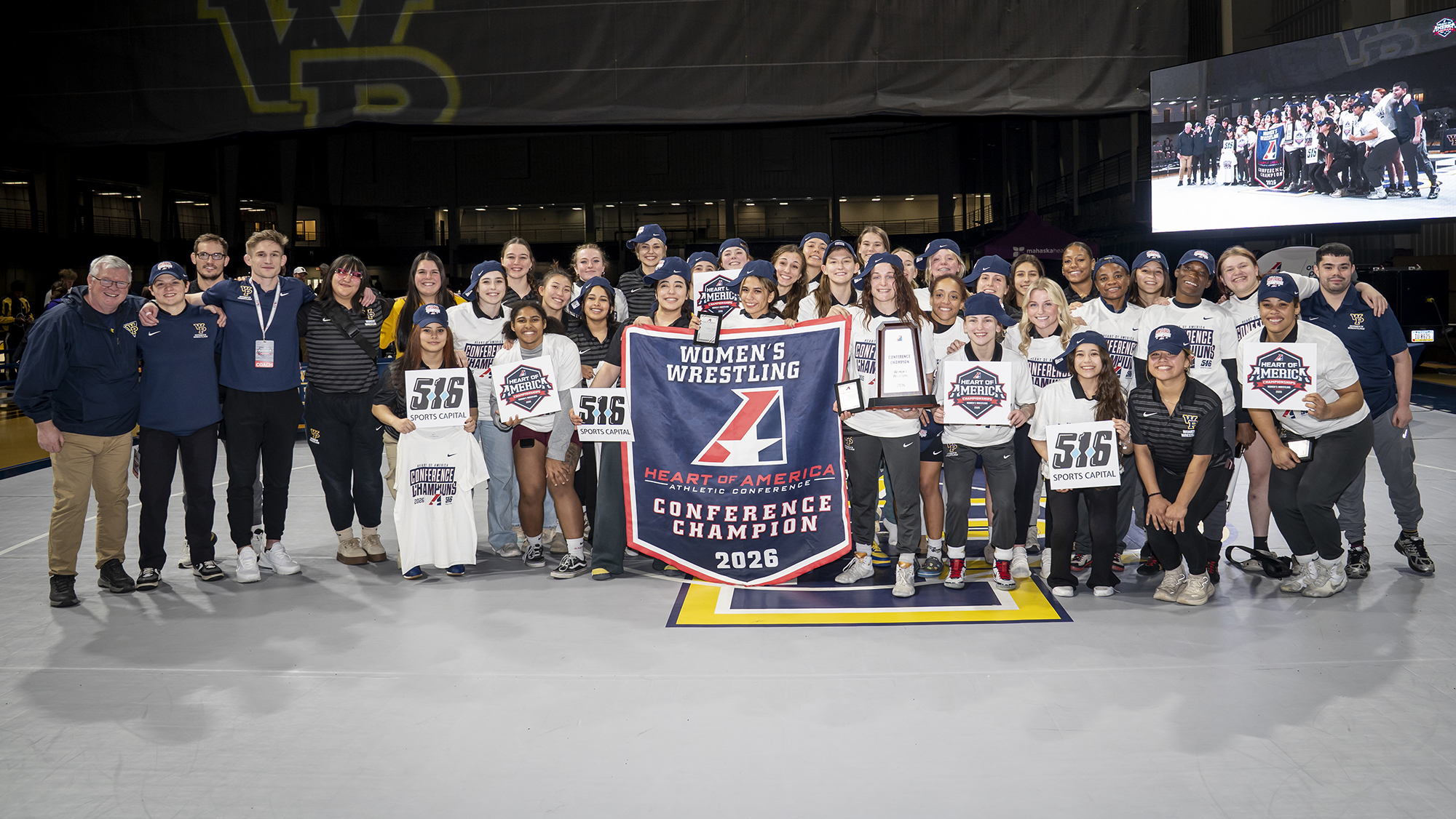 Five Champs Lead Statesmen to First-Ever Conference Title